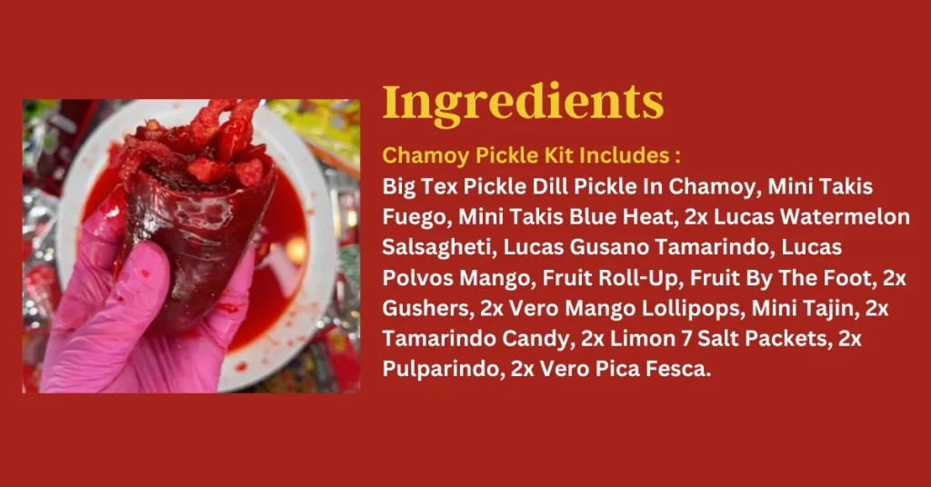 chamoy pickle recipe Ingredients